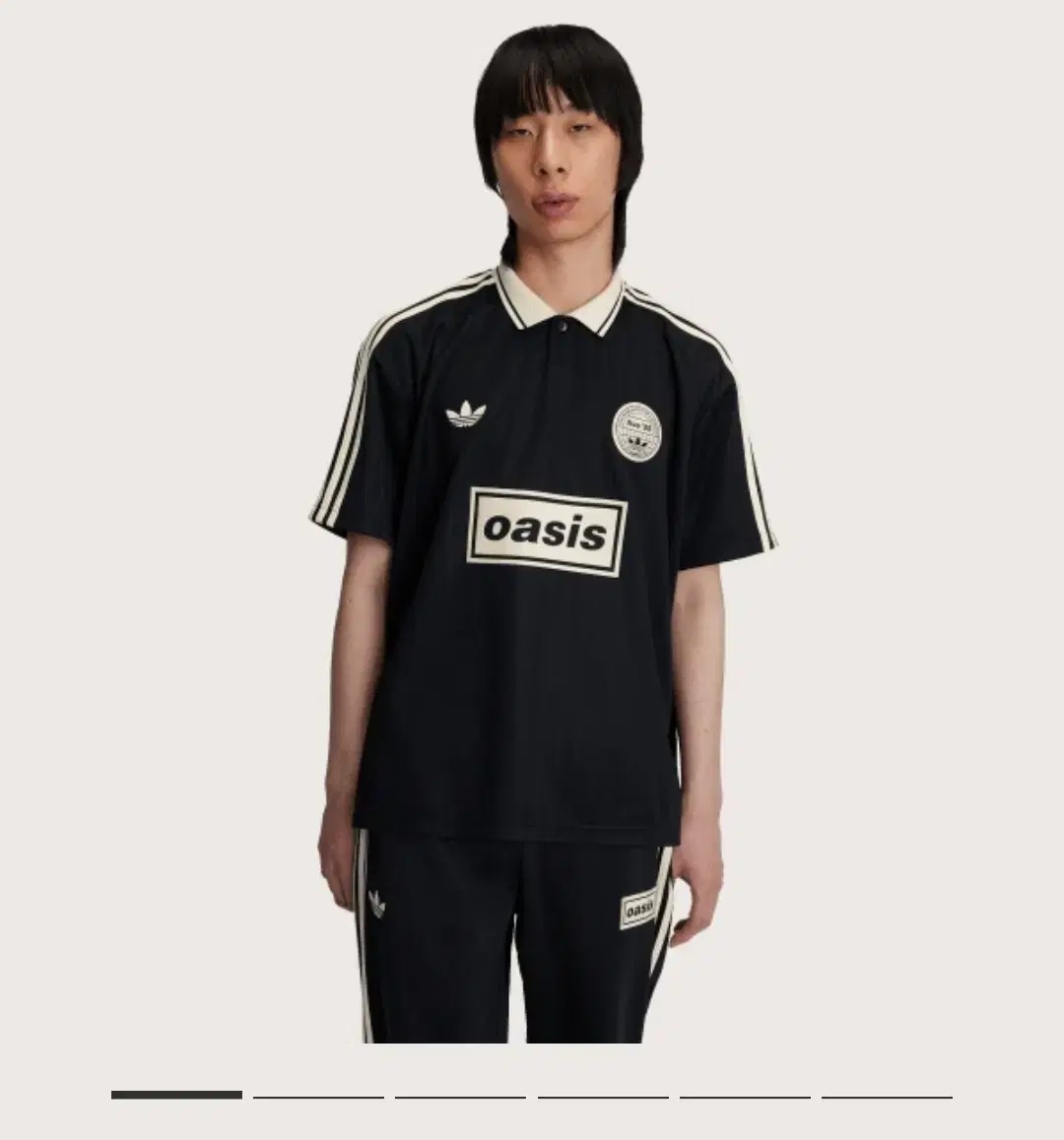 ジャケット・アウター oasis adidas TOUR JACQUARD JERSEY m Oasis x adidas Originals Jacquard 黒 adidas TOUR JACQUARD